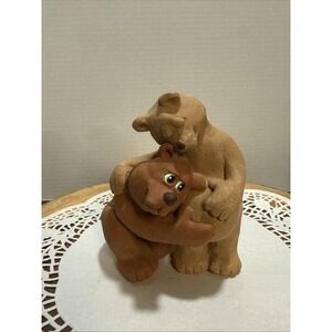 Animal Attractions Expecting Bears Figurine Cast Art AA013 Retired 1993